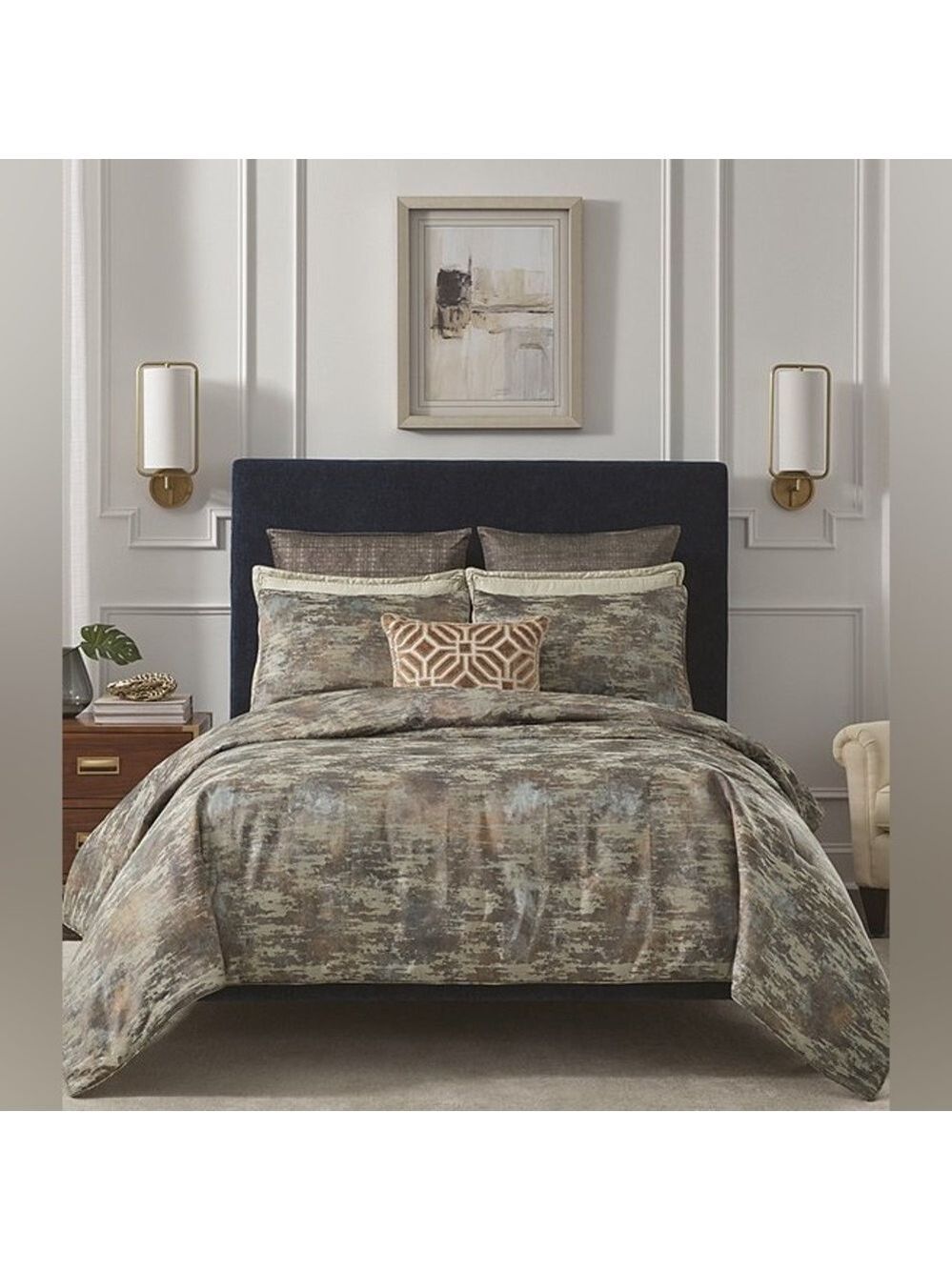 Luxury Hotel HENDRIX NWT $329 Mini Comforter Set